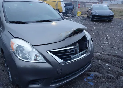 2013 Nissan Versa 1.6 Sv из США, поврежденный, VIN 3N1CN7AP8DL878967